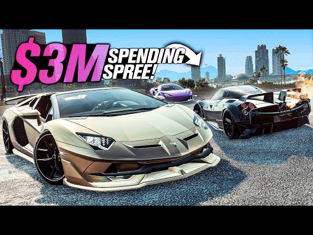 $3,000,000 Spending Spree in Need for Speed Heat!