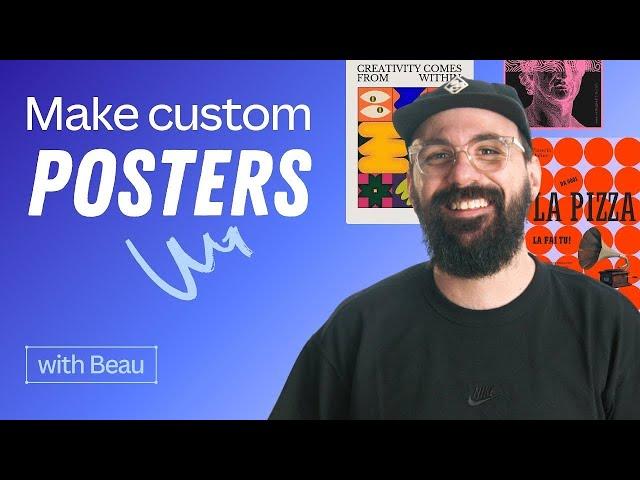 How to make posters for any occasion