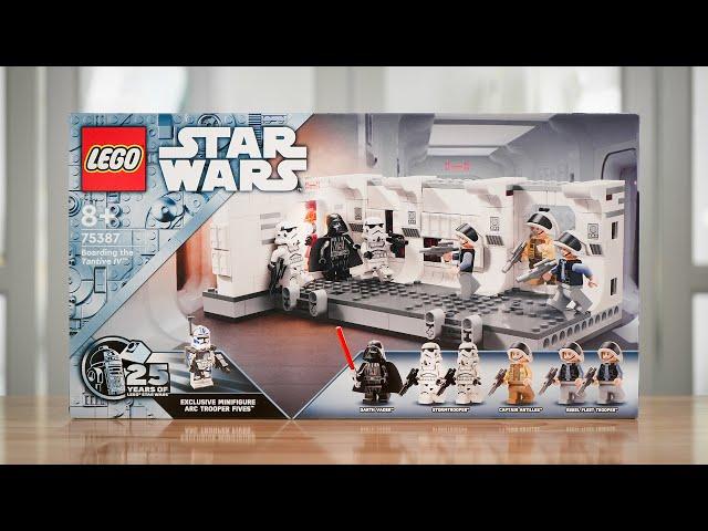 LEGO Star Wars 75387 BOARDING THE TANTIVE IV Review! (2024)