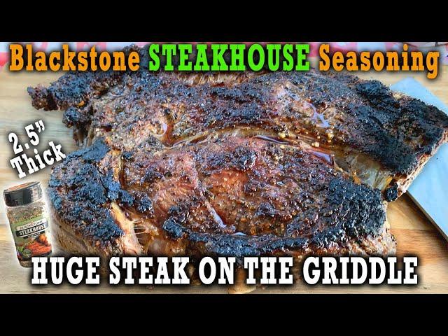 Huge Steak on the Blackstone Griddle
