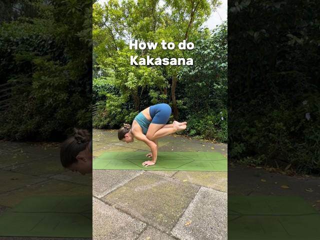 How to do Kakasana (Crow Pose)