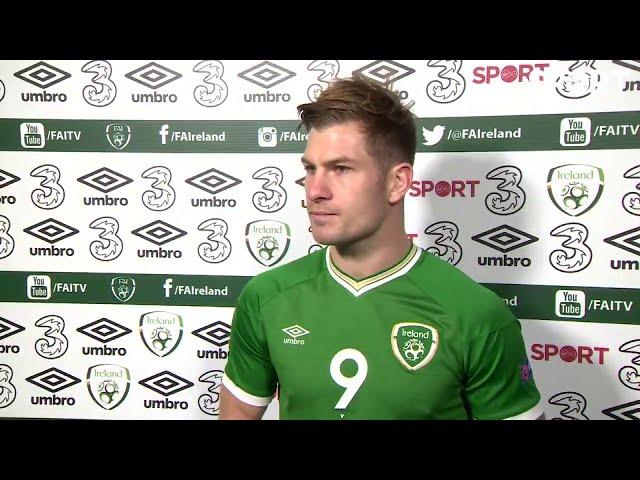 James Collins speaking after Ireland's 0-0 draw vs Bulgaria.