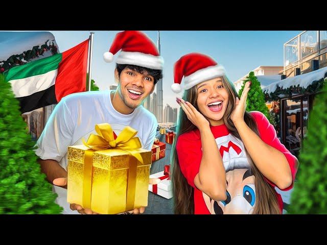 Who Gave The Best GIFT?  Christmas in Dubai  | Yash and Hass