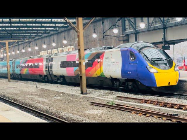 Avanti West Coast Pendolino 390119 At Stoke From London Euston To Manchester Piccadilly