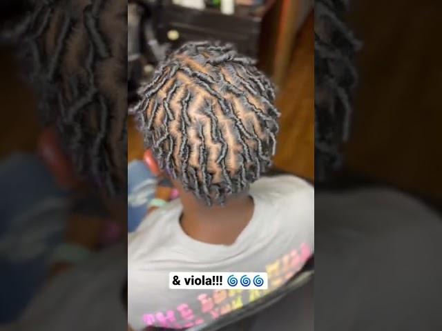 Short starter locs! #bigchop #shorts #