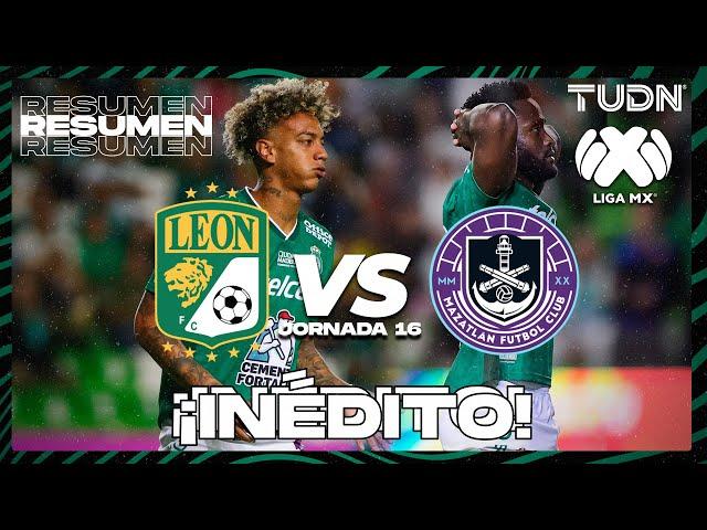 HIGHLIGHTS | León vs Mazatlán | Liga Mx -AP2024 - J16 | TUDN