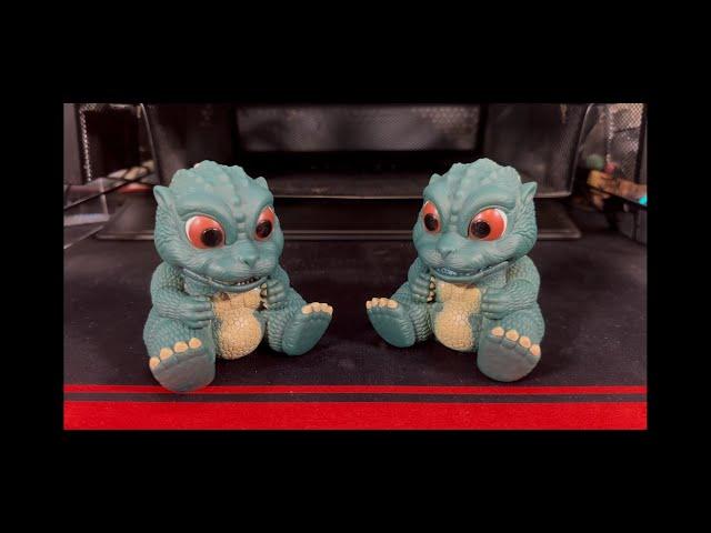 Banpresto Enshrined Little Godzilla Compared! Ver. A or Ver. B?