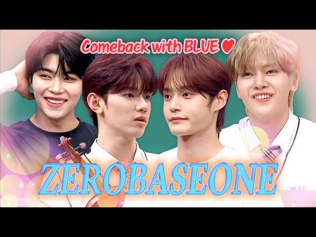 [Knowing Bros] 'Comeback with BLUE' ZEROBASEONE Funny Moments Compilation