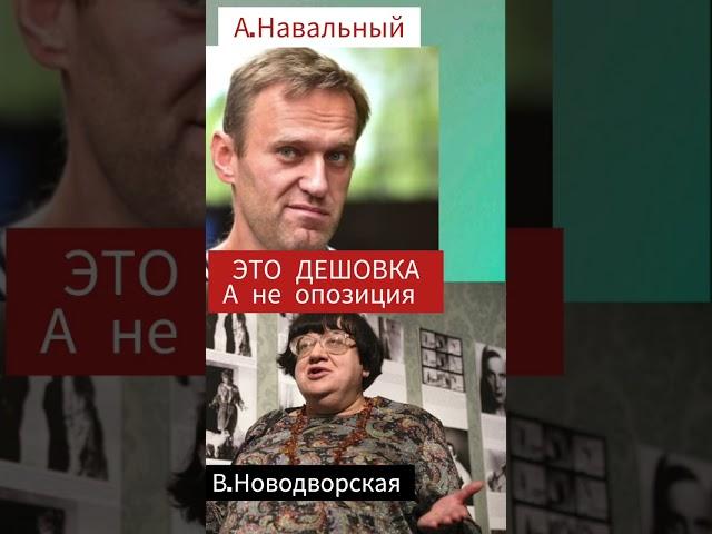 Подонок и дешёвка В.Новодворская