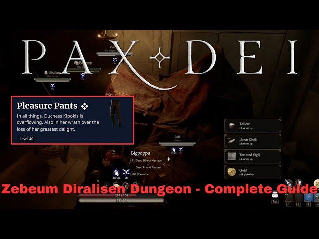 Pax Dei: Zebeum Diralisen Dungeon - Complete Guide