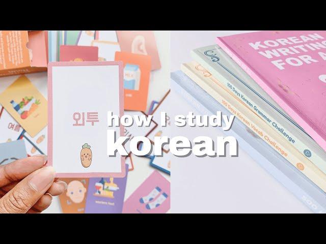 how I study/dabble in korean | tips from a language major :)