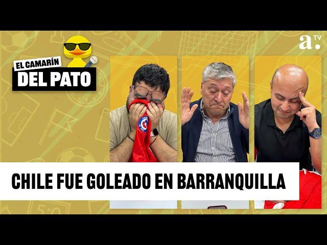 #ElCamarínDelPato Chile fue goleado por Colombia / La polémica de Carlos Palacios