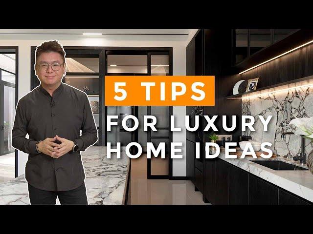 Top 5 Luxury Home Design TIPS: Elevate Your Space for Ultimate Elegance & Modern Contemporary Look