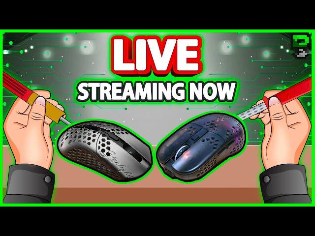 LIVE NOW - Modding Finalmouse  - Xtrfy MZ1 Gaming Mouse