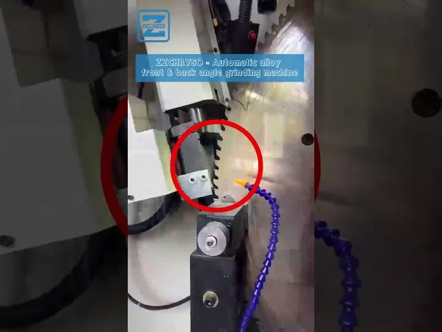 ZZCHRYSO Automatic Alloy Front and Back Angle Grinding Machine