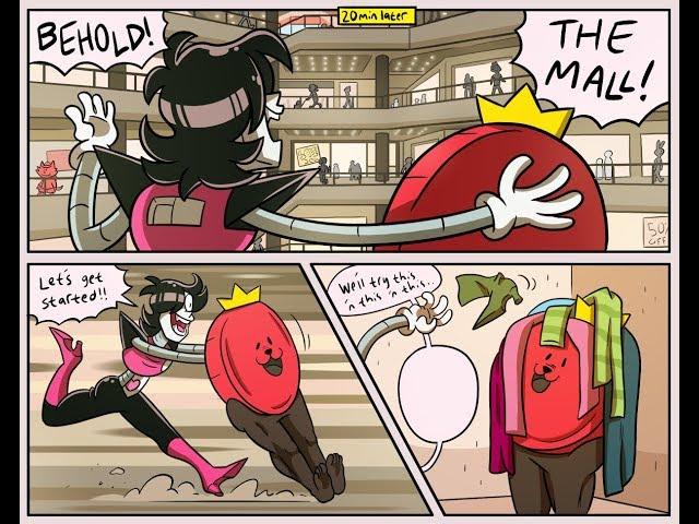 Mettaton and Kround's day out