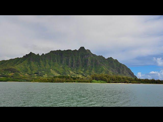 Anchoring at Kualoa