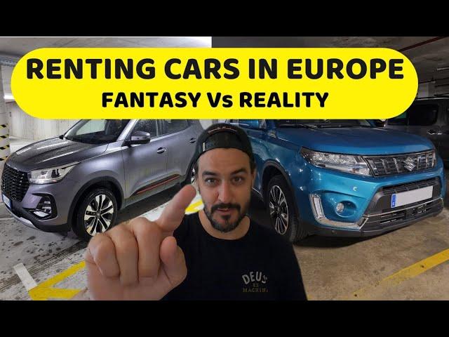 Renting a car in EUROPE.. How much does it REALLY COST? | Thrifty Firefly Hertz Avis Budget Sixt