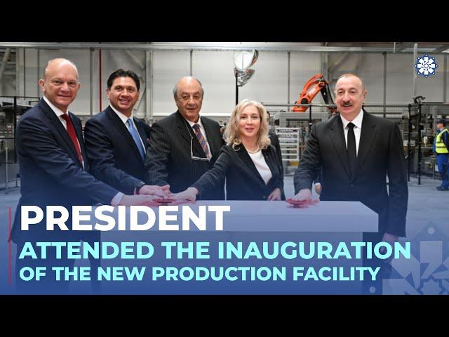 “Azerbaijan Coca-Cola Bottlers” LLC’s new production facility opened in Ismayilli