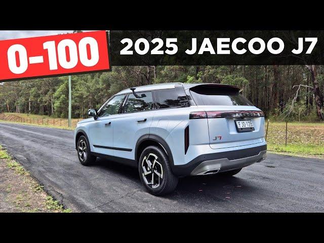 2025 Jaecoo J7 review: 0-100 & POV test drive