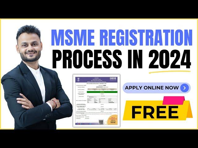 MSME Registration in 2024 | UDYAM Registration in 2024