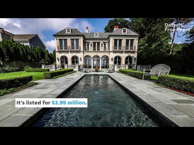 $2.99 million Grosse Pointe Shores mansion is elegant