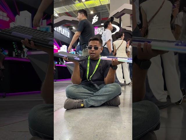 1st Player Keyboard Giveaway! #COMPUTEX2025  #pcbcomputex2025  #ainext