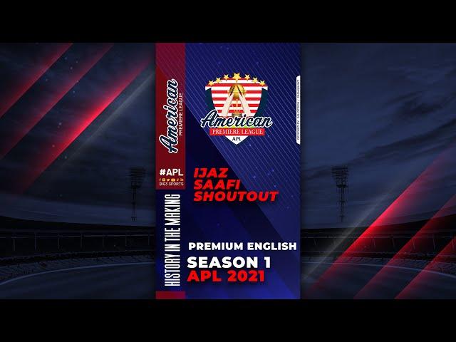 APL | Inaugural Season 1  | Ijaz Saafi's Experience with the APL #shorts