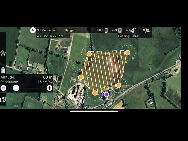 Drone Aerial Mapping Flight Planning