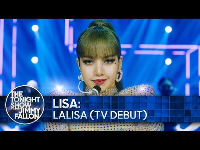 LISA: LALISA (TV Debut) | The Tonight Show Starring Jimmy Fallon