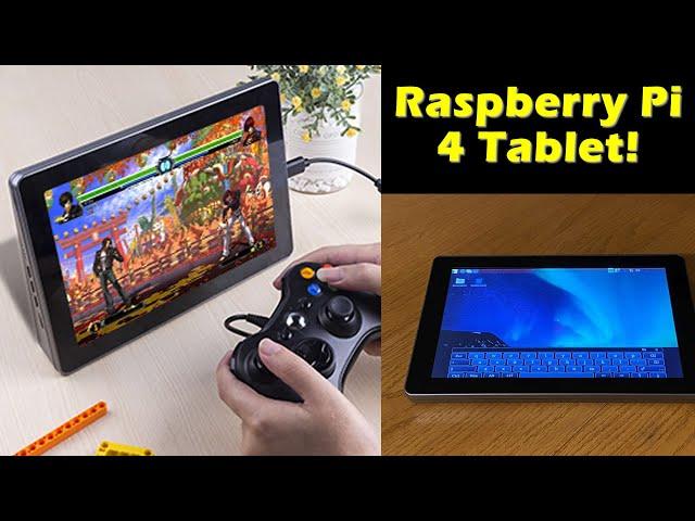 Turn Your Raspberry Pi 4 Into A 10" Tablet - Yes, it Games - Raspad 3