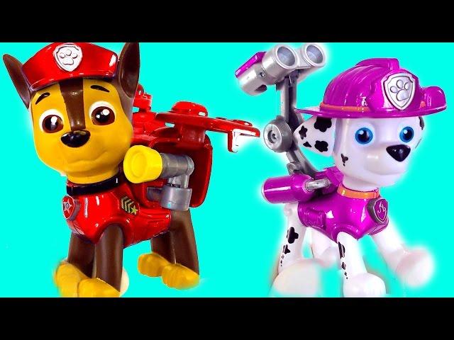 RED CHASE Nick Jr PAW Patrol Color Changing Toy Game Finger Family Kids Nursery Rhymes