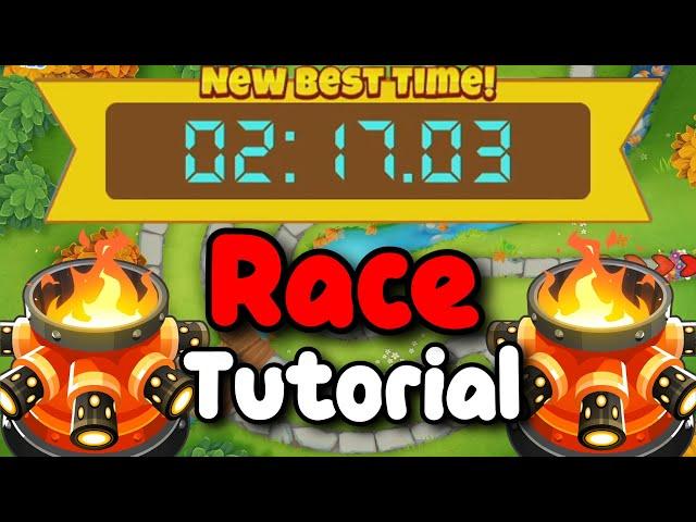 BTD6 Race Tutorial / guide |  Rush Hour at the Park