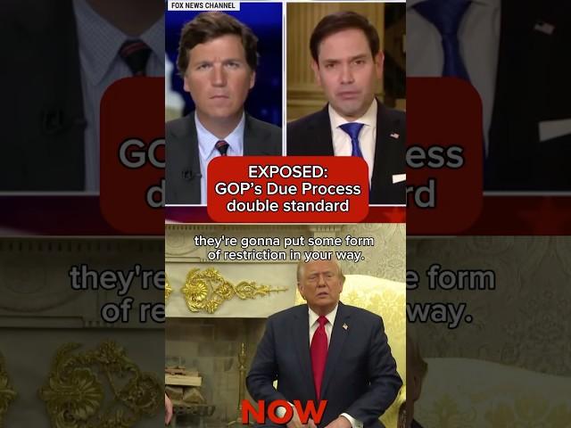 EXPOSED: GOP's Due Process double standard