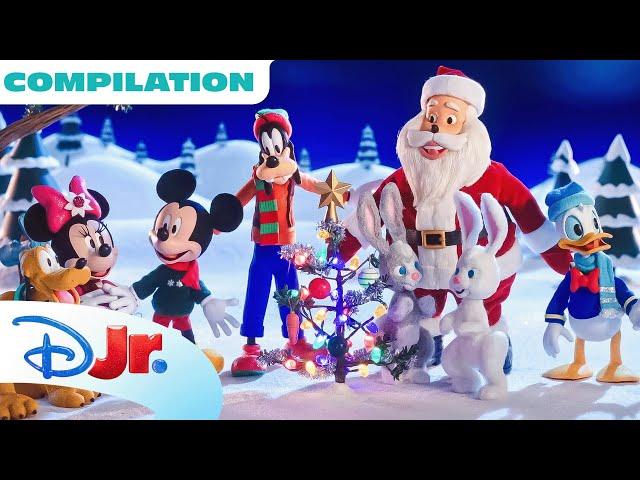 Mickey Mouse and Minnie Mouse's Christmas Carols ️ | Stop Motion Shorts | Compilation | @disneyjr