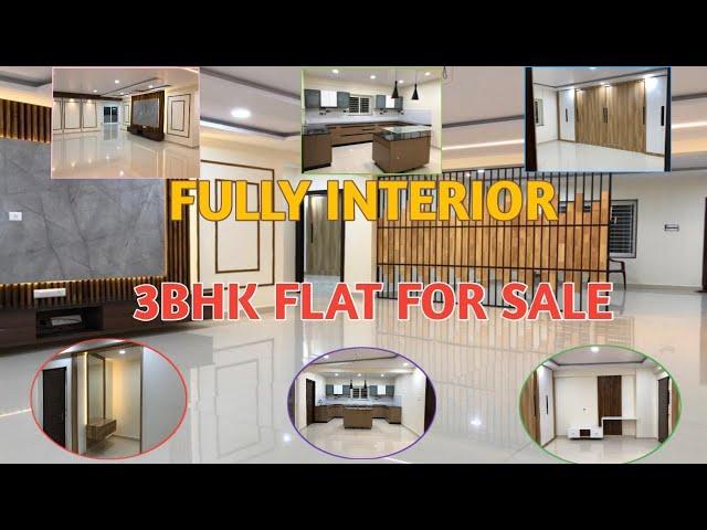 fully interior 3bhk flat for sale in MVP colony vizag
