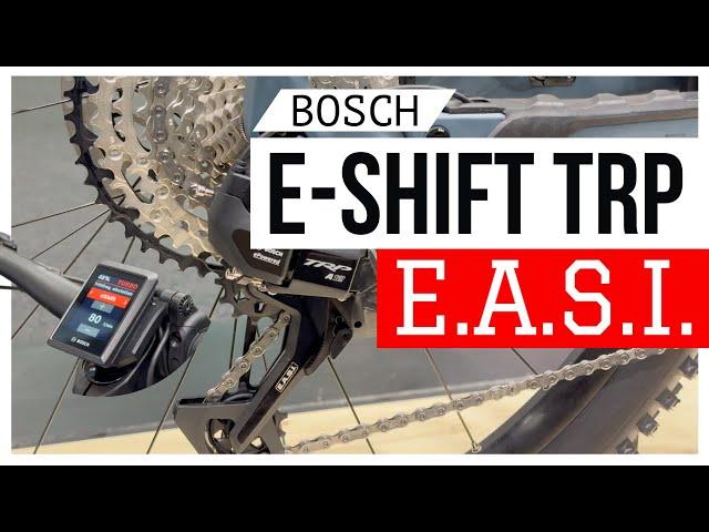 Smart System : Bosch TRP Automatik Schaltung EASI zur EUROBIKE vorgestellt