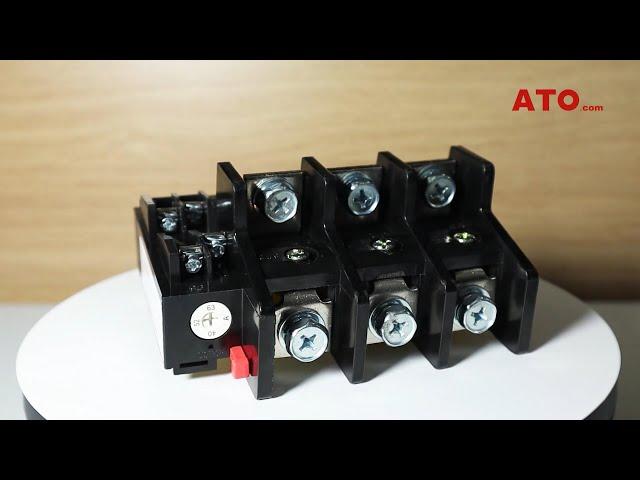 3-Phase Thermal Overload Relay for Protecting AC Motors