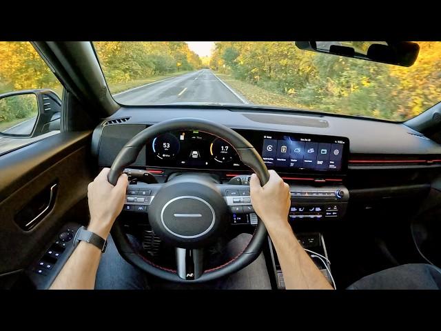 2024 Hyundai Kona N Line AWD - POV Driving Impressions