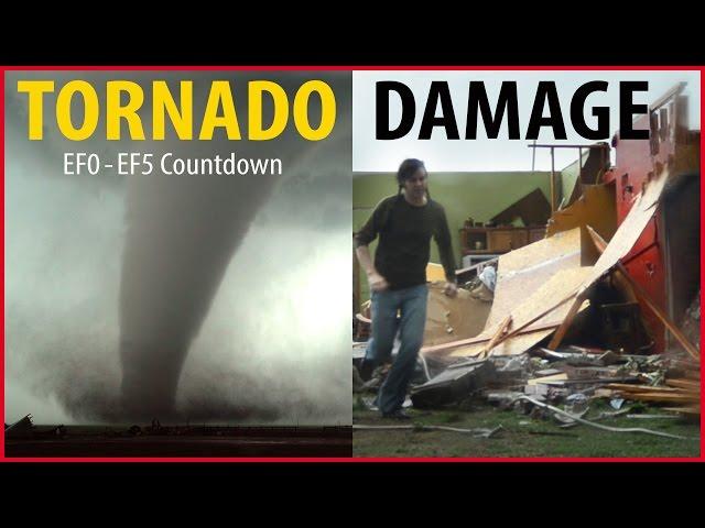 Tornado Damage Countdown: EF0 to EF5