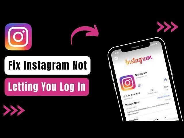 How To Fix Instagram Not Letting You Login !