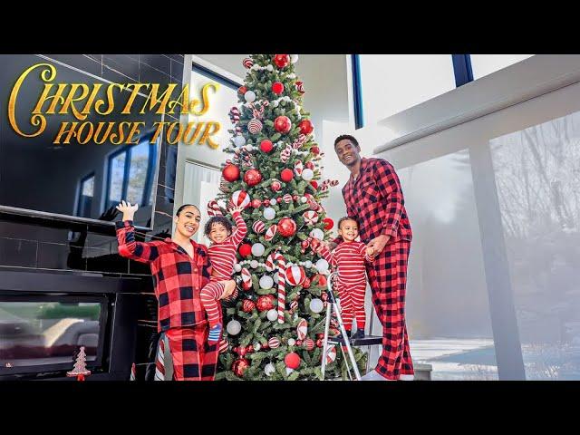 OUR CHRISTMAS DECORATED HOUSE TOUR! |Vlogmas Day 1