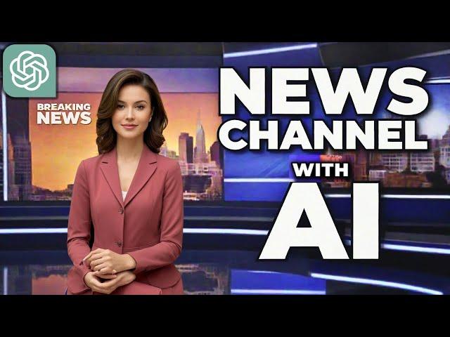 How To Create AI News Channel With ChatGPT & Wondershare Virbo | Ai YouTube Automation