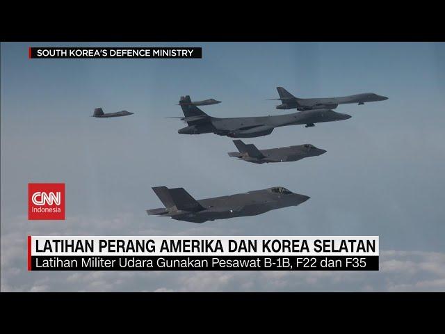 Pamer Kekuatan Militer, Amerika Serikat Latihan Perang Dengan Korea Selatan