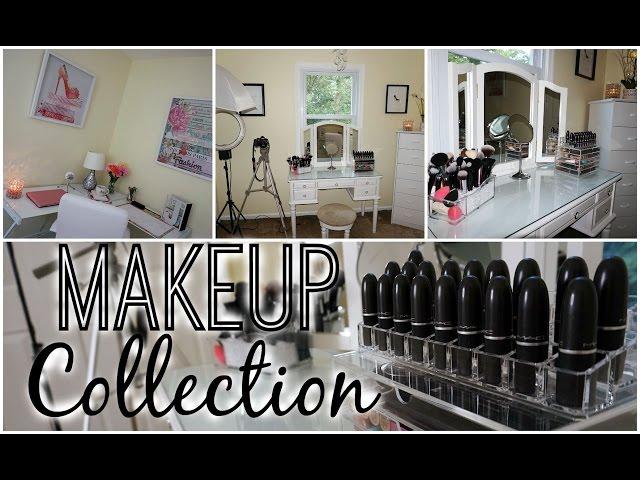 Makeup Collection & Storage 2015 + Beauty Room Tour | juicyyyyjas | JuicyJas