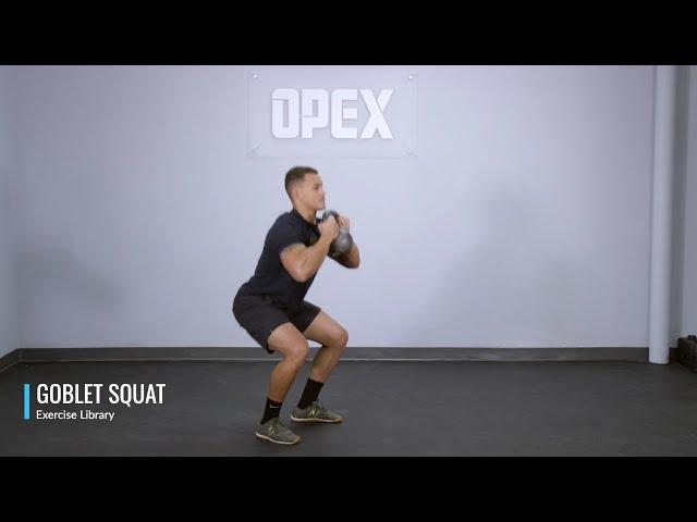 Goblet Squat - OPEX Exercise Library