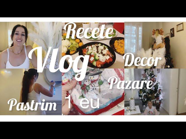 Vlog/ Clean and decor with me/Recete/ Rroba te perdorura/ Pazare/ Bejme pemen/ Vlog me Elin||