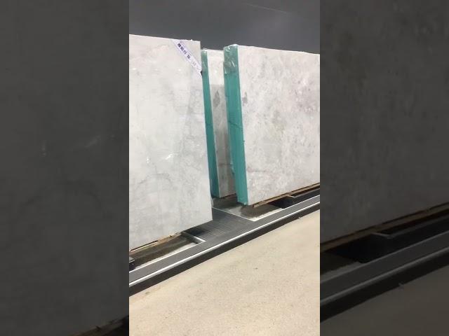 Ariston White Marble Slabs #interiordesign #whitemarble #marble