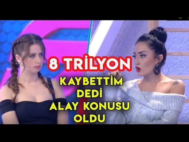 8 TRİLYON KAYBETTİĞİNİ İDDİA EDEN YARIŞMACI ALAY KONUSU OLDU