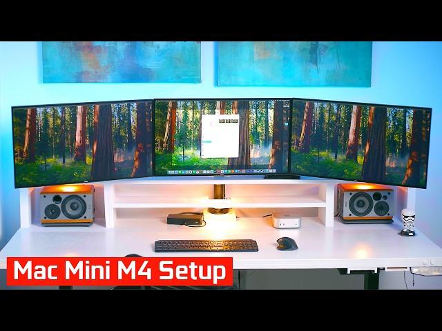 How To Setup Triple Monitors with Mac Mini M4/M4 Pro